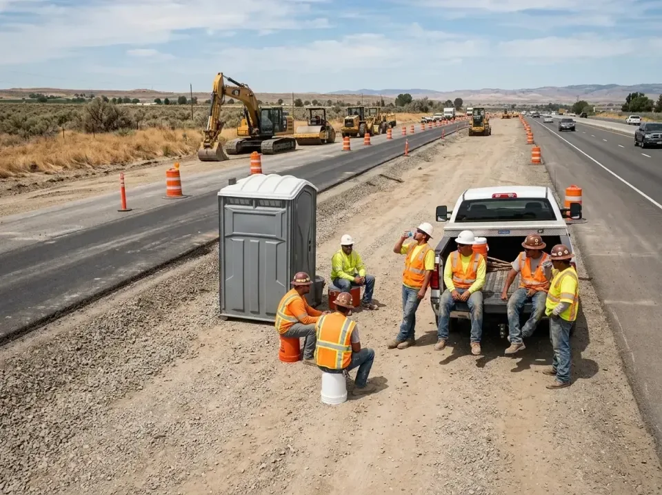highway-road-construction-crew-007 — frequently asked questions, Porta Potty and Restroom Rentals in Villa Rica, GA